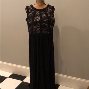 Formal long cocktail dress
